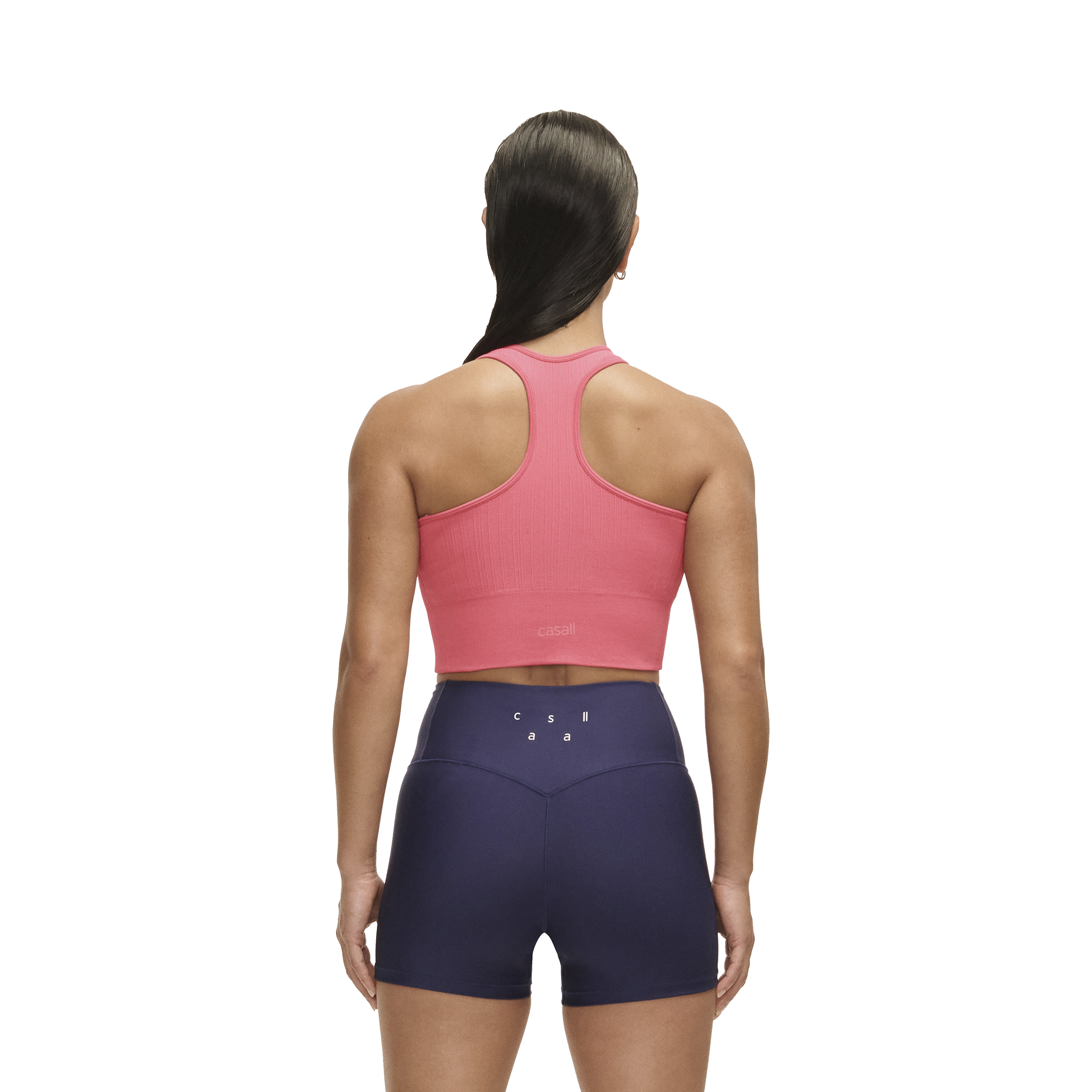 CASALL, Multi Rib Seamless Padded Sports Top