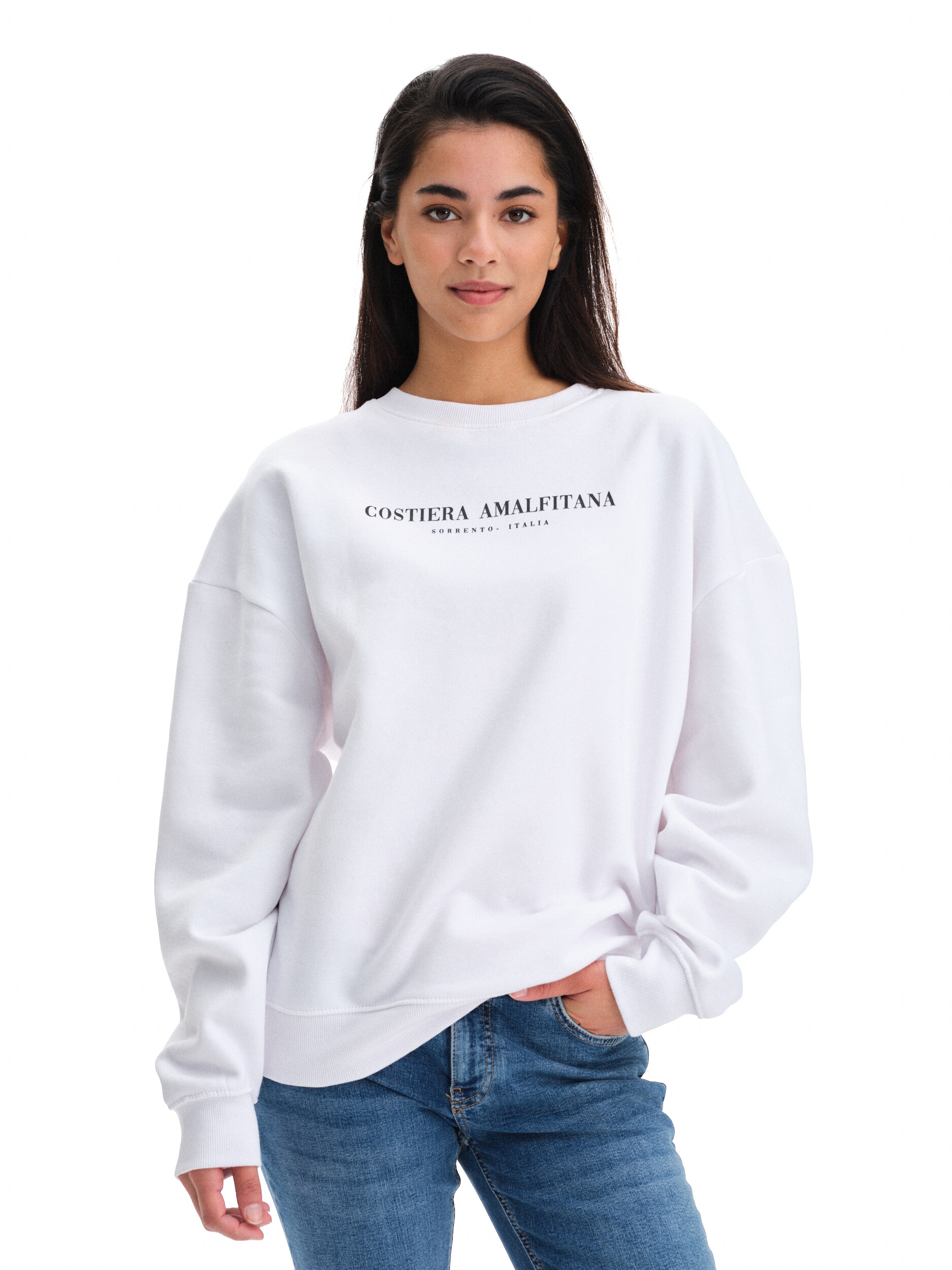 
ICONIC, 
Printed Crewneck W, 
Detail 1
