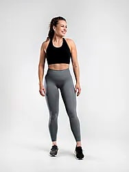 GAVELO SEAMLESS BOOSTER TIGHTS BLACK - GREY Model01 Small1x1