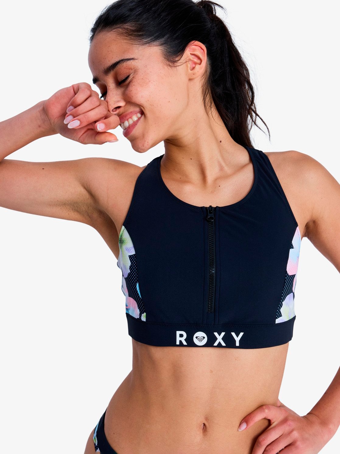 
ROXY, 
W ROXY ACTIVE CROP TOP, 
Detail 1
