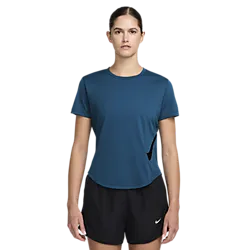 Nike Tempo Swoosh Women's Dri-fit S - Green Abyss/black Model01 Small1x1