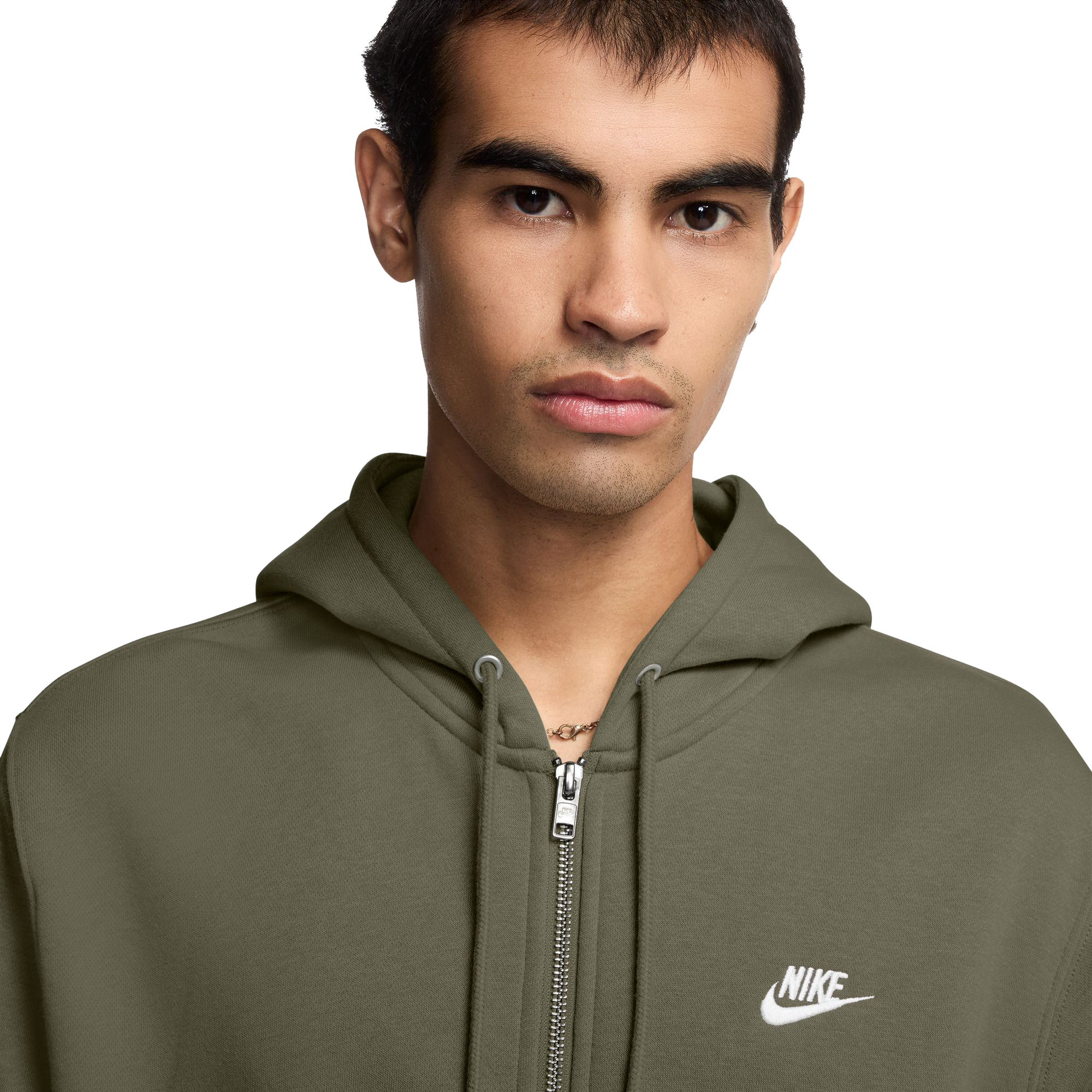 NIKE, M Club Men's Full-zip Fleece Hoodie