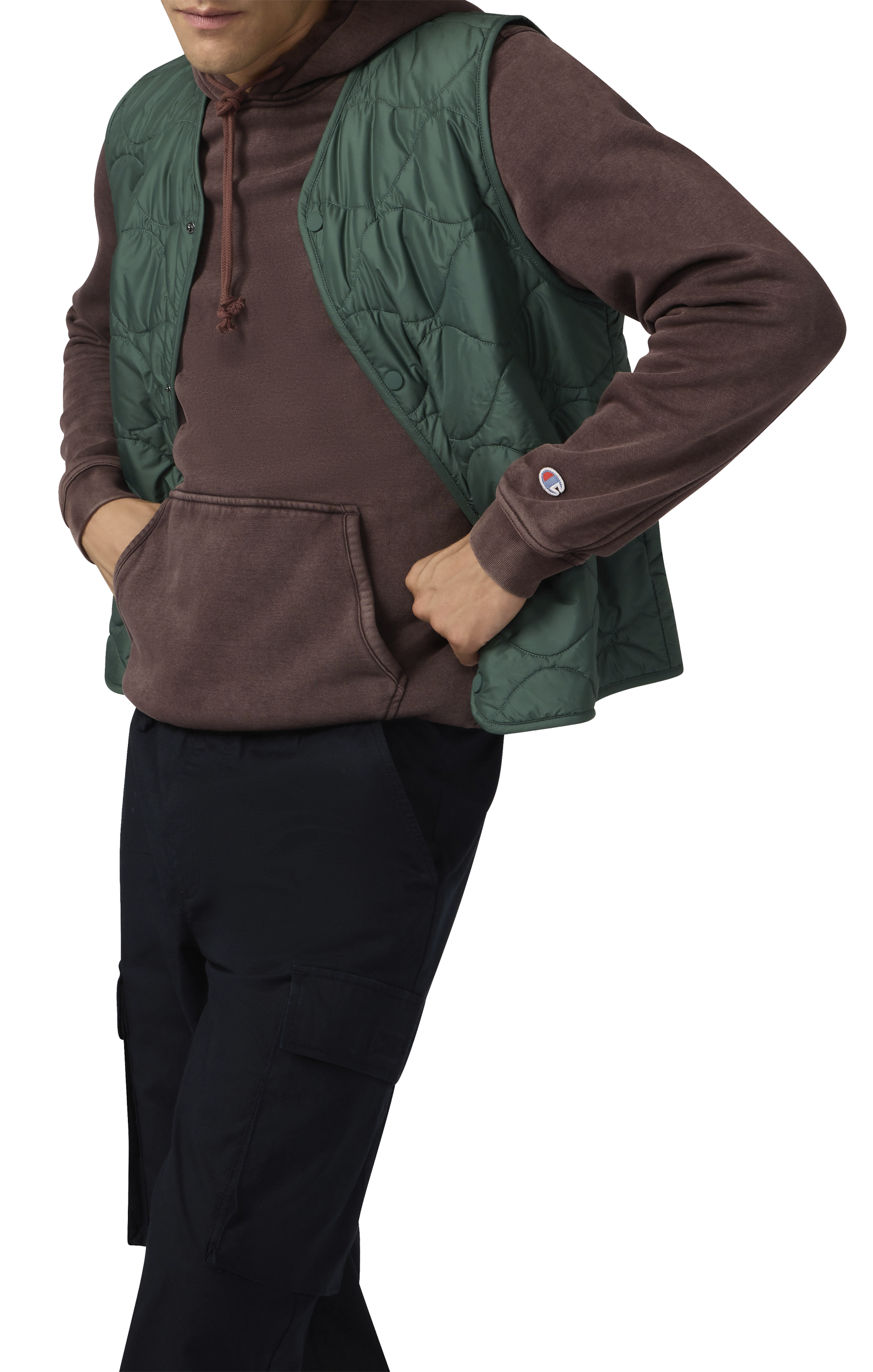 CHAMPION, M Washed Hooded