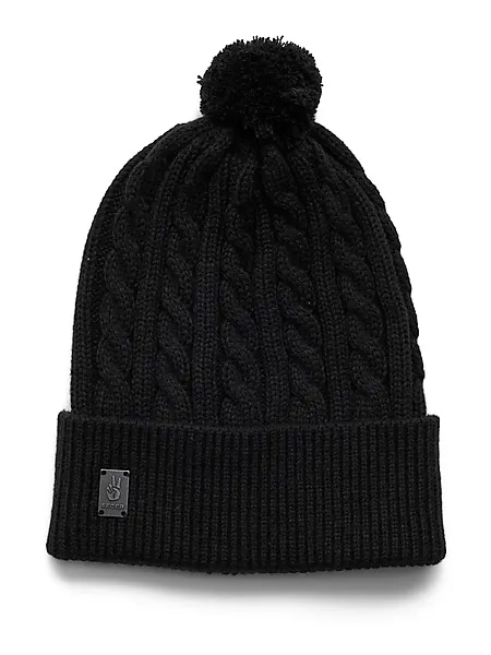 708387101101 SEGER  Seg Knitted Cable Beanie Sr 708387101101 SEGER Seg Knitted Cable Beanie Sr  Model01 Detail