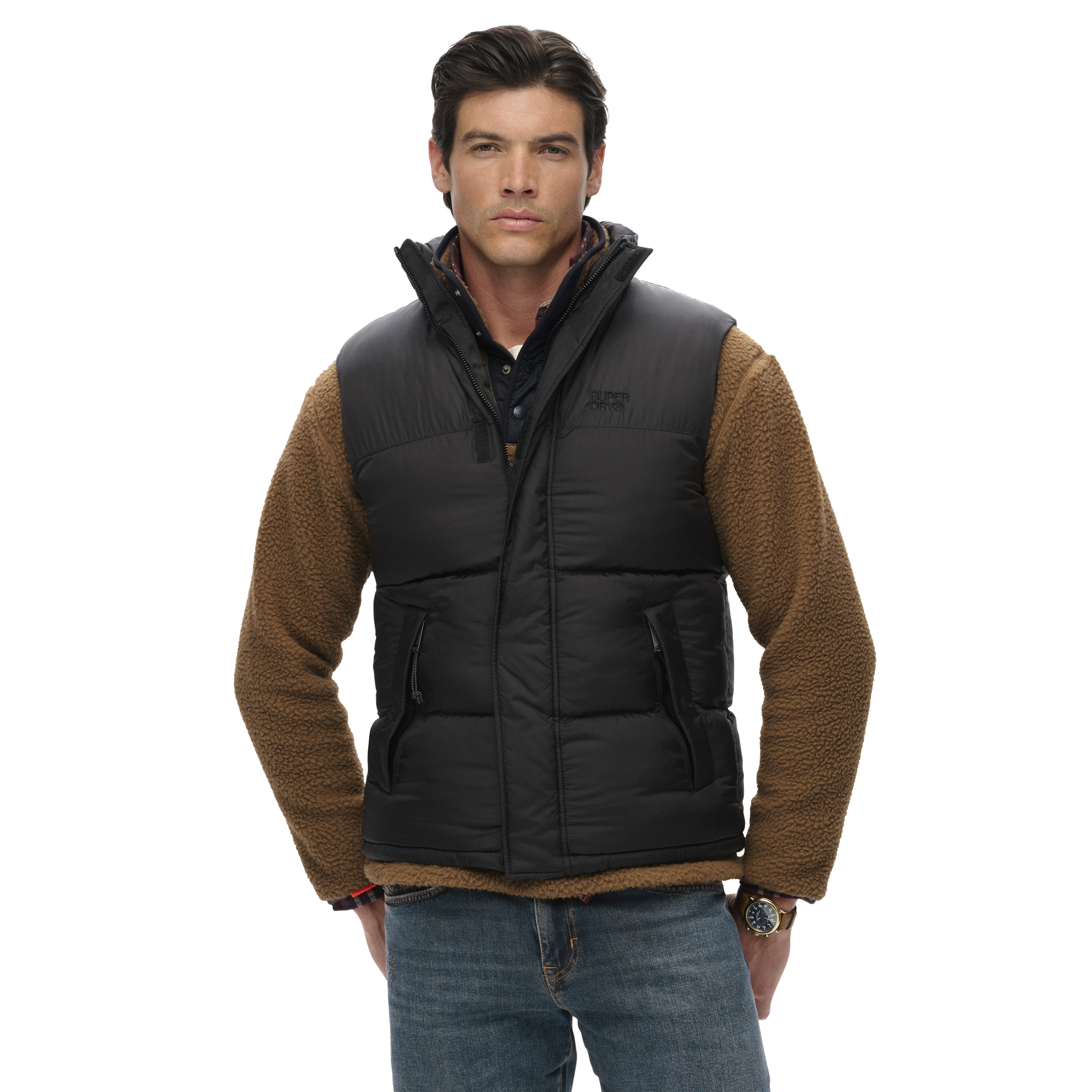 
SUPERDRY, 
M Tech Padded Gilet, 
Detail 1
