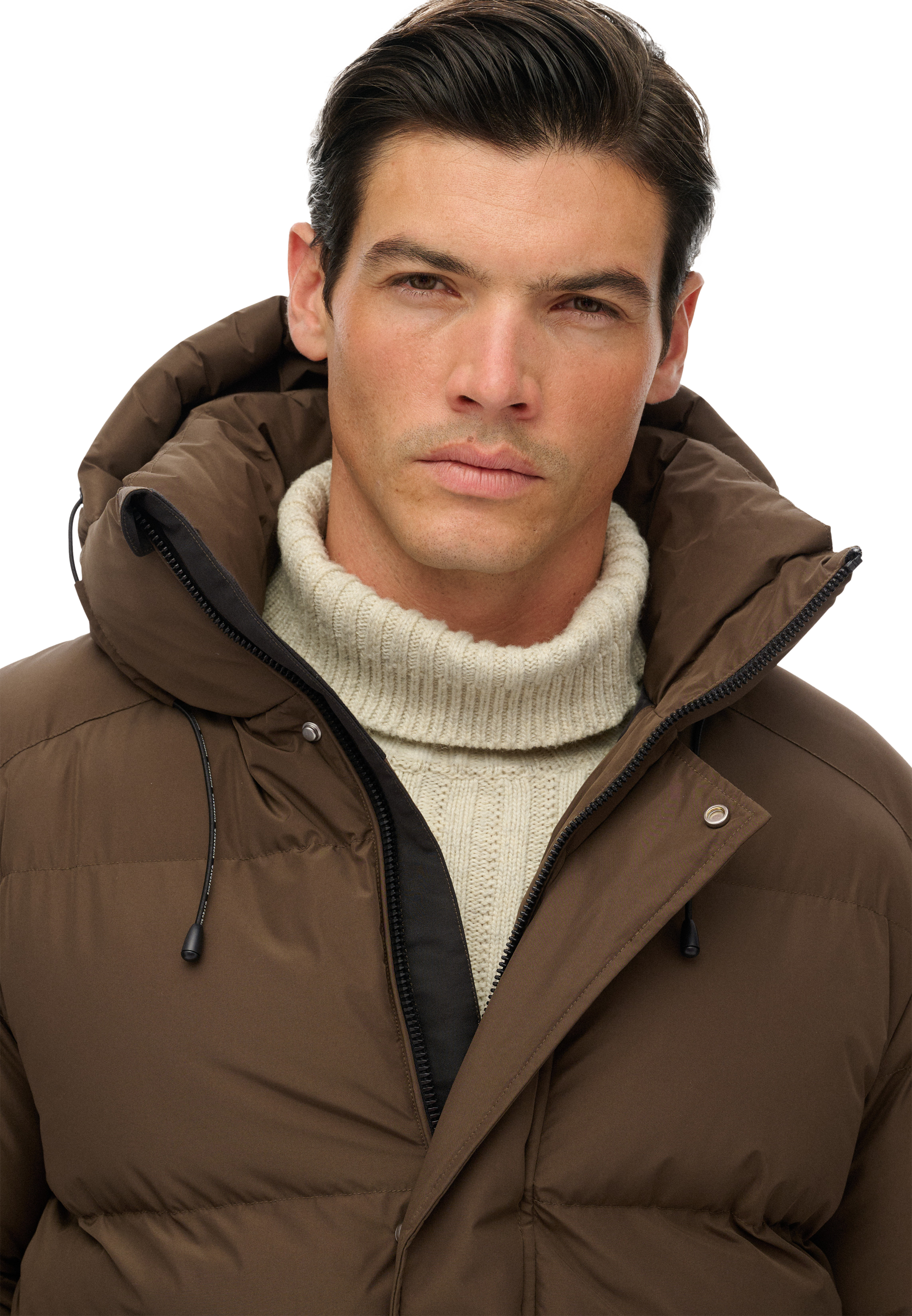 SUPERDRY, M Hooded 5 Baffle Sports Puffer