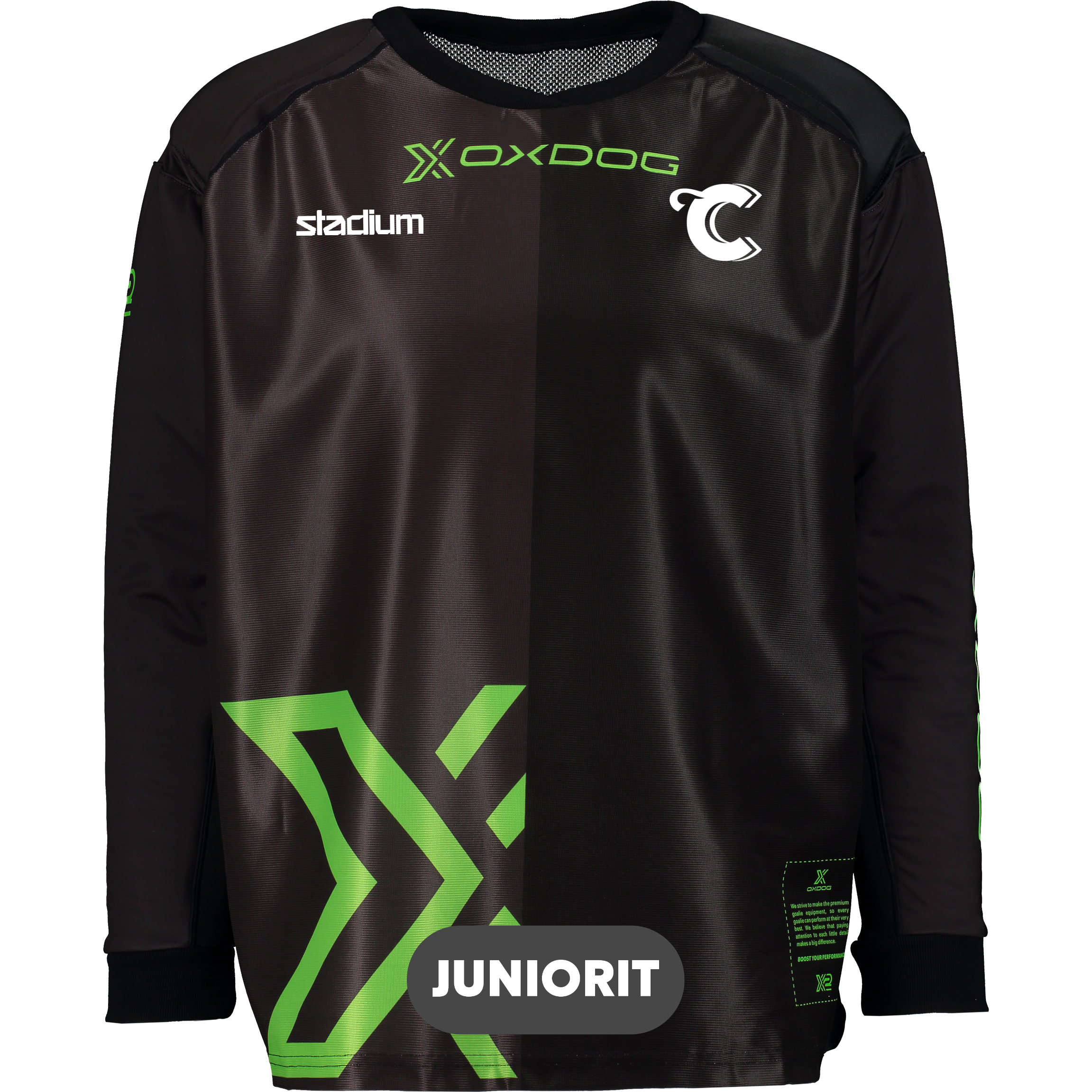 
OXDOG, 
X2 Goalie Shirt Jr, 
Detail 1
