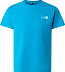 J TEEN SIMPLE DOME REGULAR SS TEE - MERIDIAN BLUE Standard Small1x1