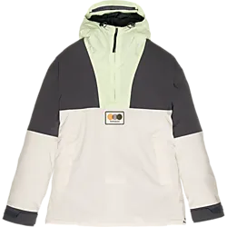 W Madaket 2l Ins Anorak - Cream/Anthracite Standard Small1x1