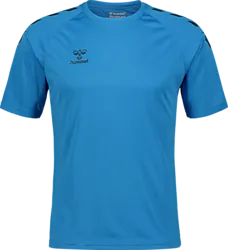 Core Xk Poly Tee Ss Jr - Light Blue Standard Small1x1