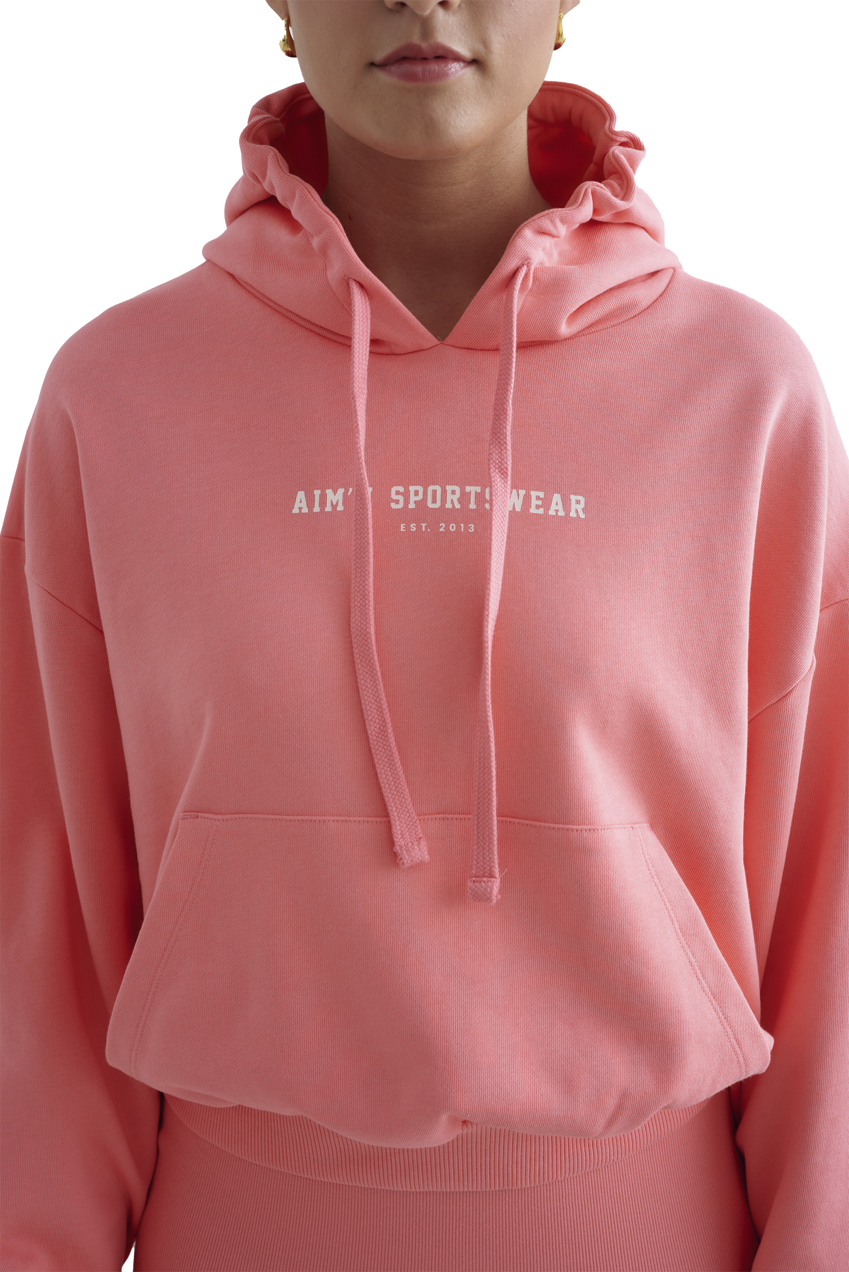 AIM&acute;N, W Varsity Chunky Terry Hood