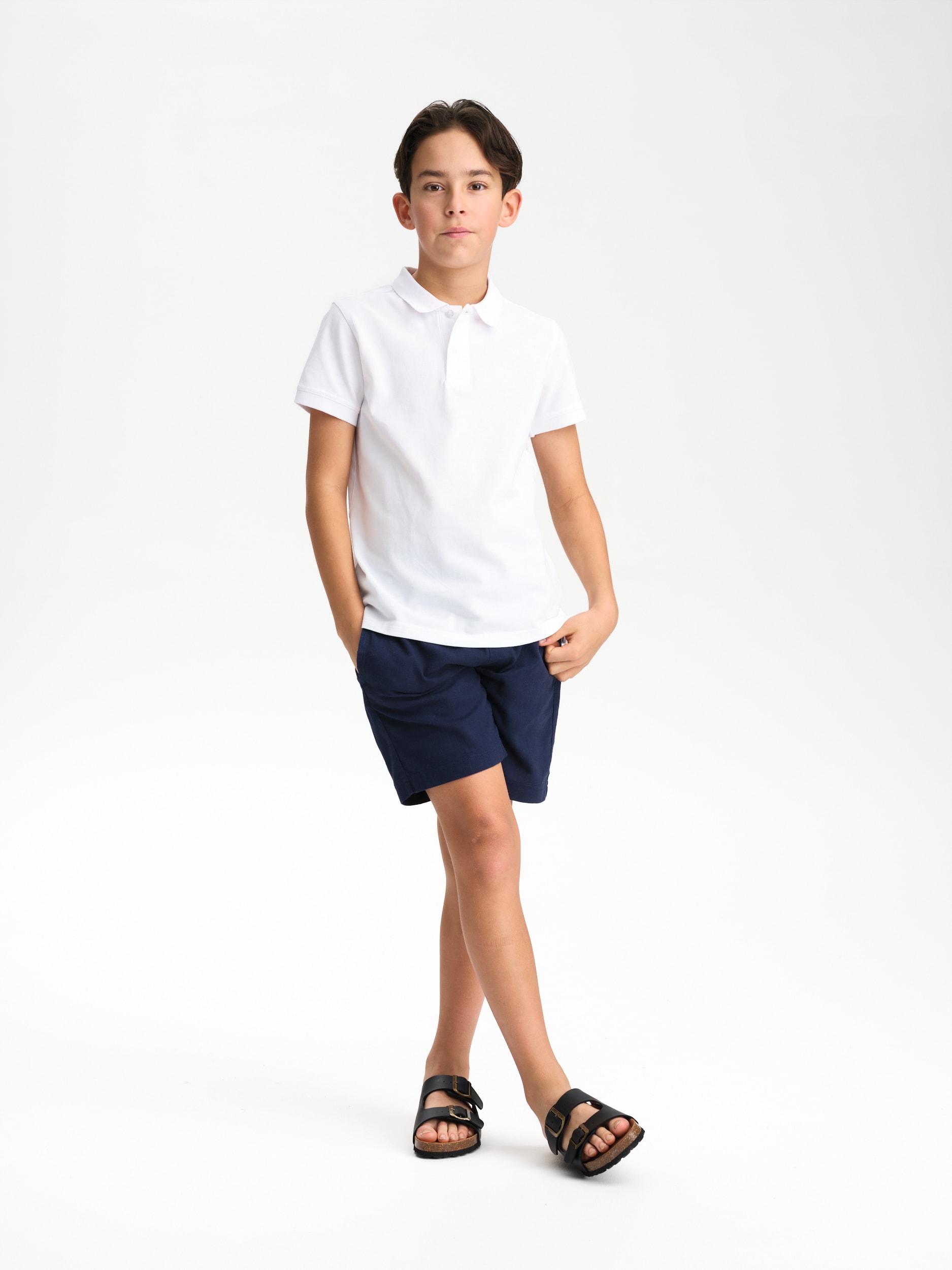 RACE MARINE, J COAST LINEN SHORTS