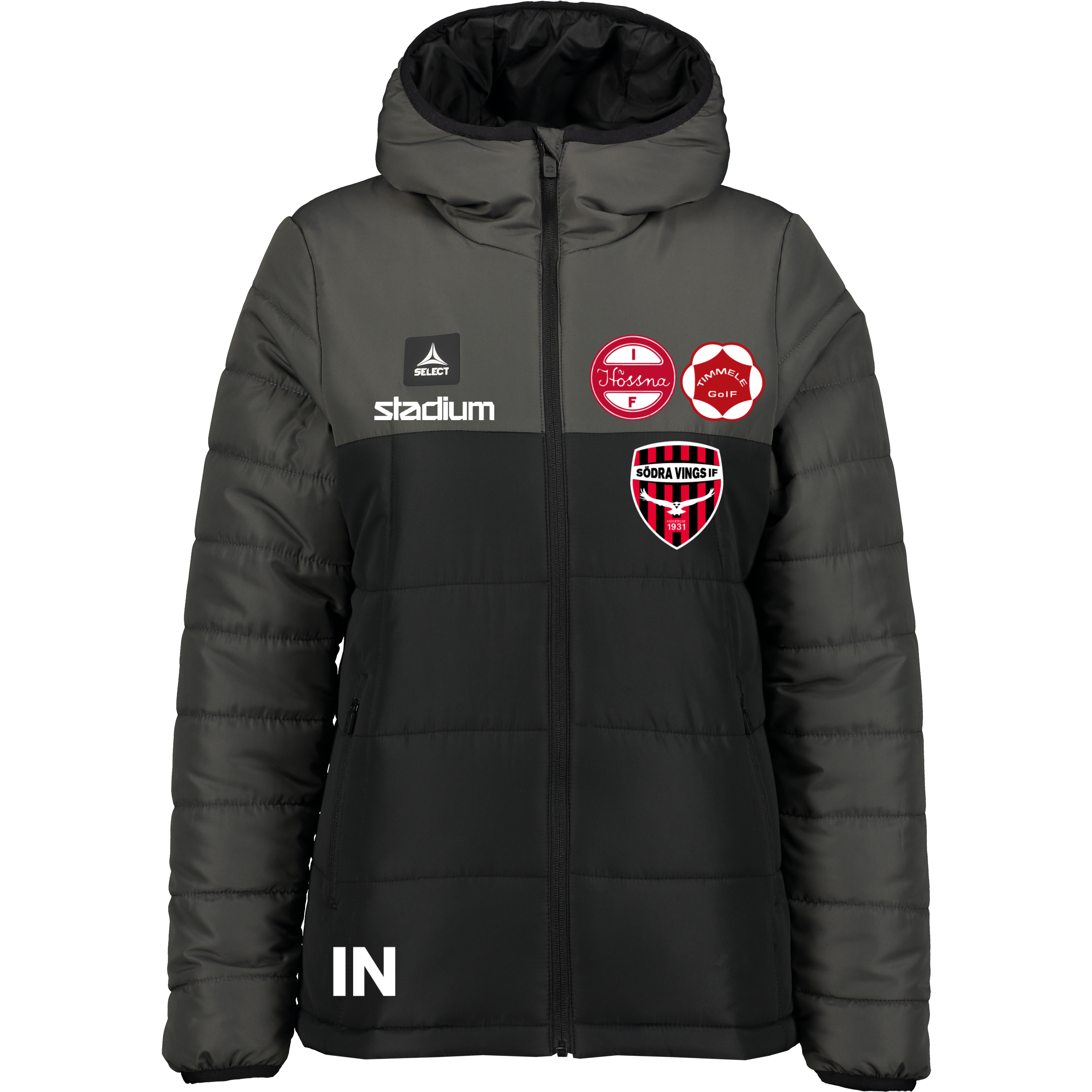 
SELECT, 
Oxford 25 Padded Jkt W, 
Detail 1
