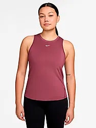 NIKE ONE CLASSIC WOMEN'S DRI-FIT TA - PINK SMOKE/WHT Model01 Small1x1