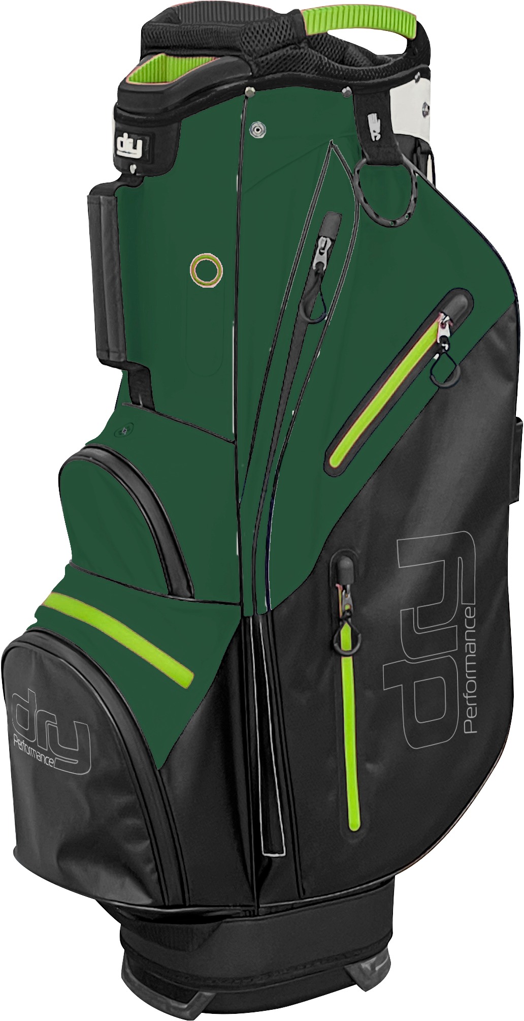 
DRY PERFORMANCE, 
WATERPROOF CARTBAG 9", 
Detail 1
