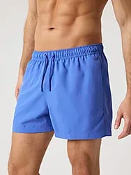 M BORG SOLID SWIM SHORTS - AMPARO BLUE Model01 Small1x1