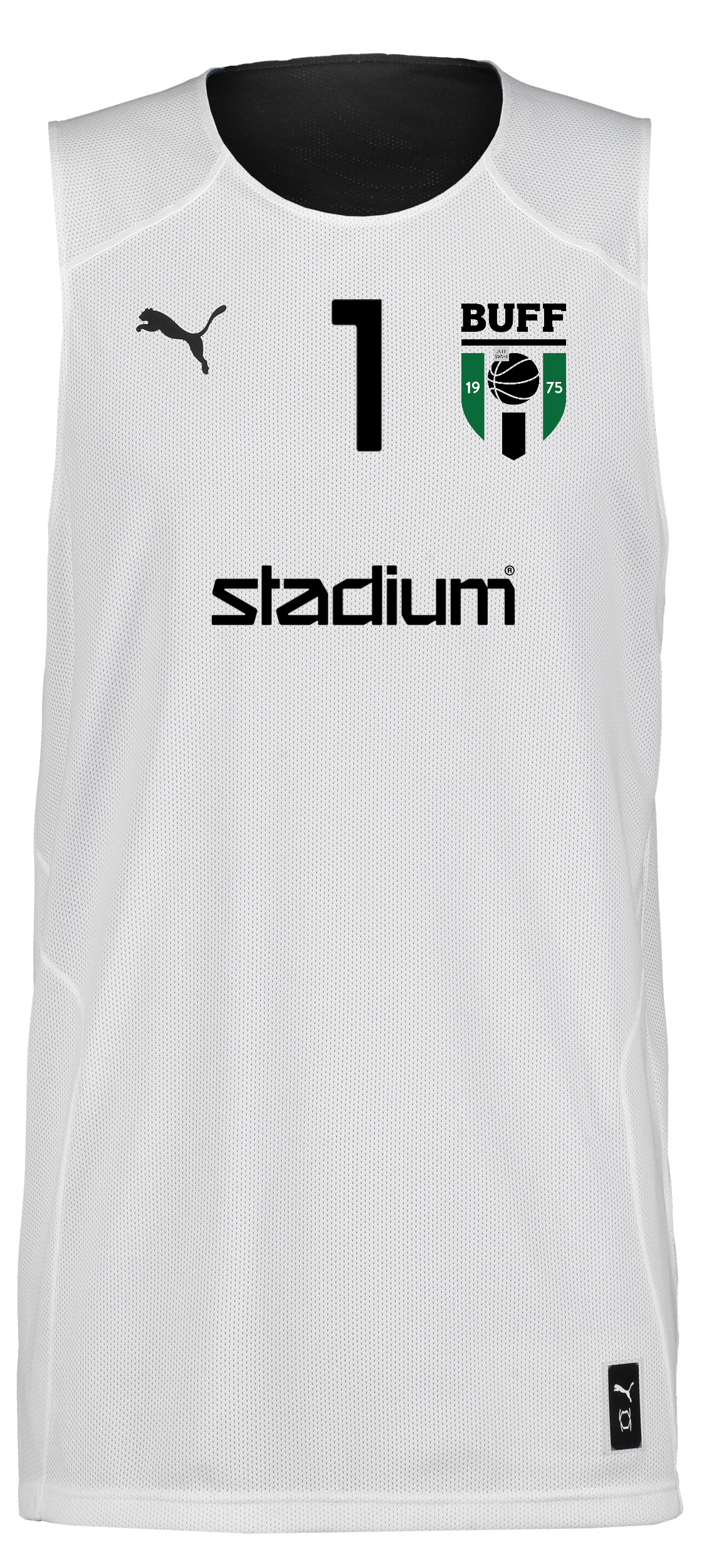 PUMA, Hoops Team Junior Reversible Practice Jersey