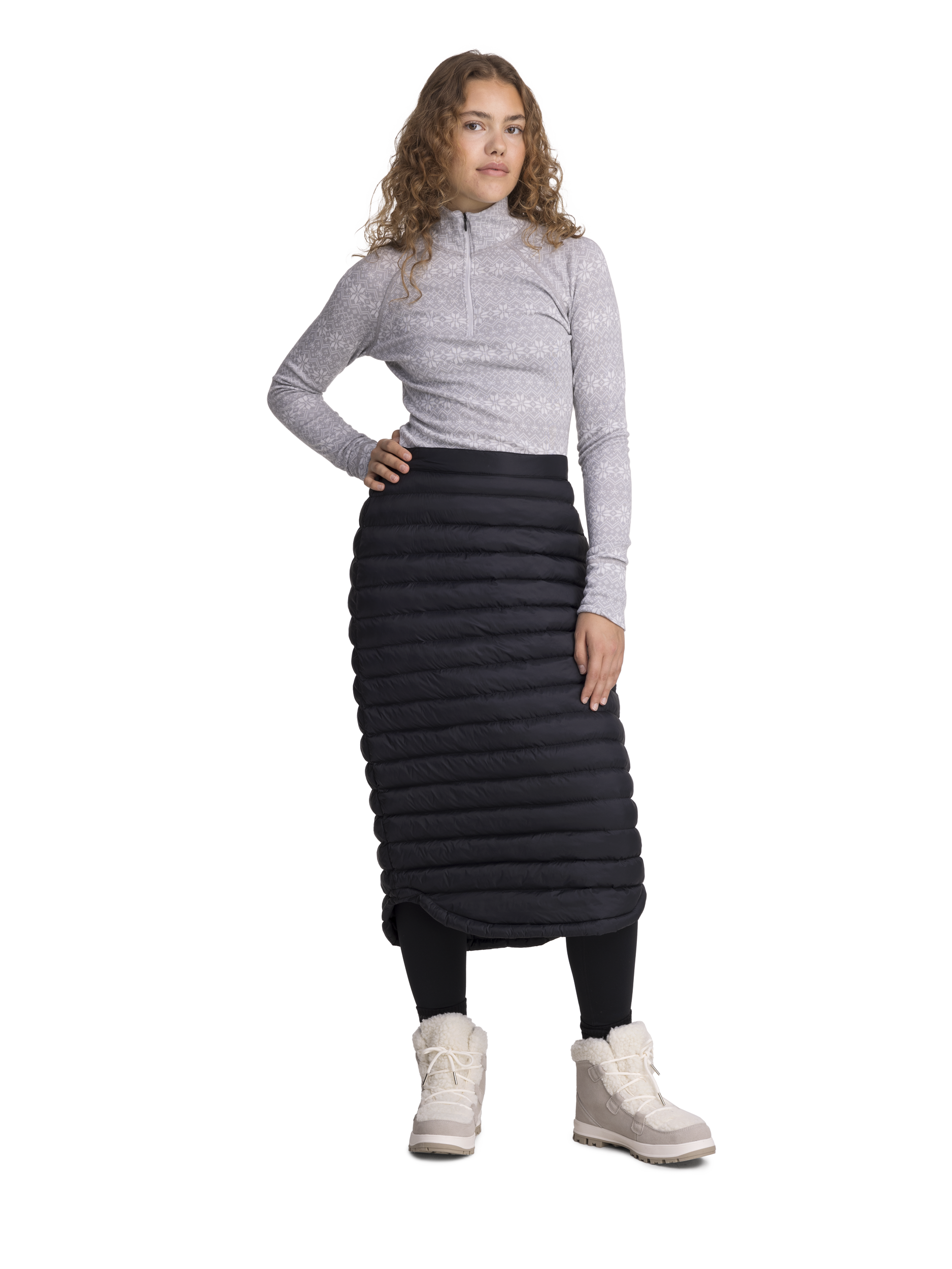 EVEREST, W Long Quilt Skirt