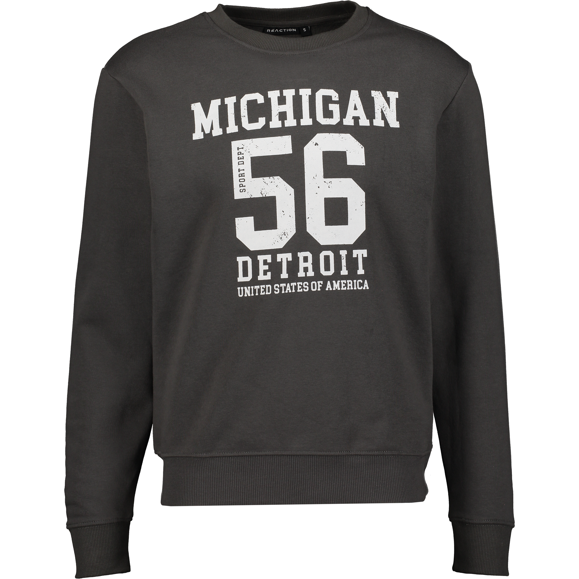 
REACTION, 
Crew Printed Sweatshirt M, 
Detail 1
