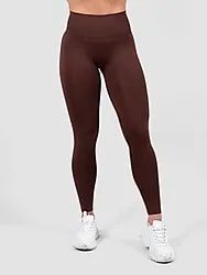 GAVELO SEAMLESS BOOSTER TIGHTS BLACK - CHOCOLATE BROWN Model01 Small1x1