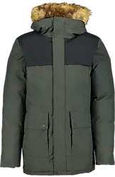 M Classic Parka - Dk Green/Black Standard Small1x1