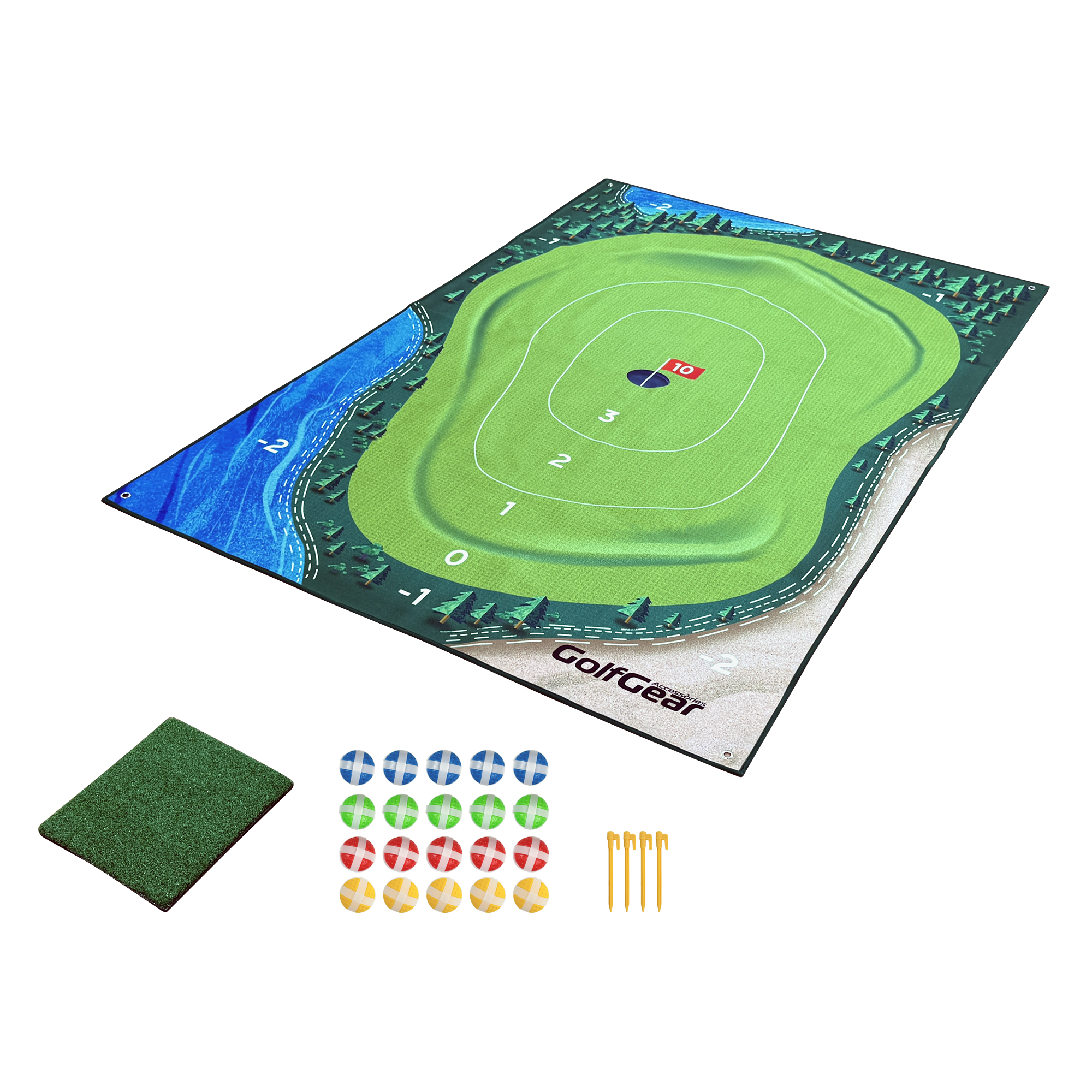 
GOLF GEAR, 
Chipping Game, 
Detail 1
