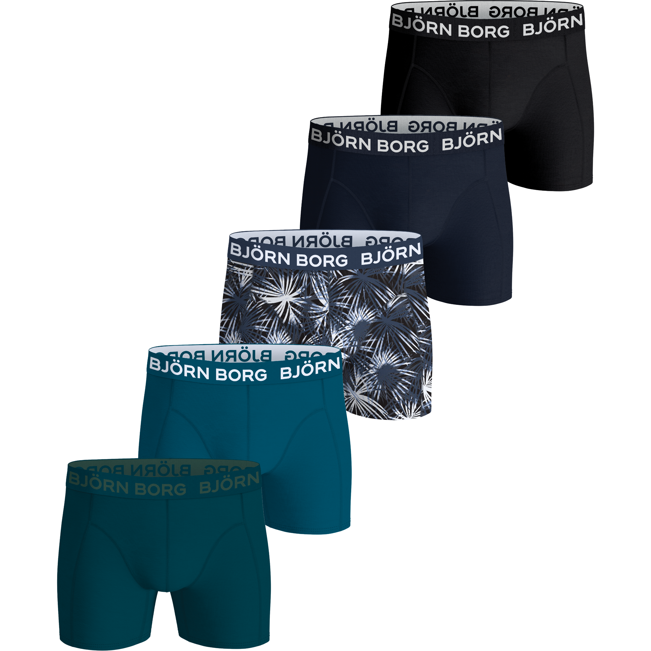 
BJ&Ouml;RN BORG, 
J COTTON STRETCH BOX 5P, 
Detail 1
