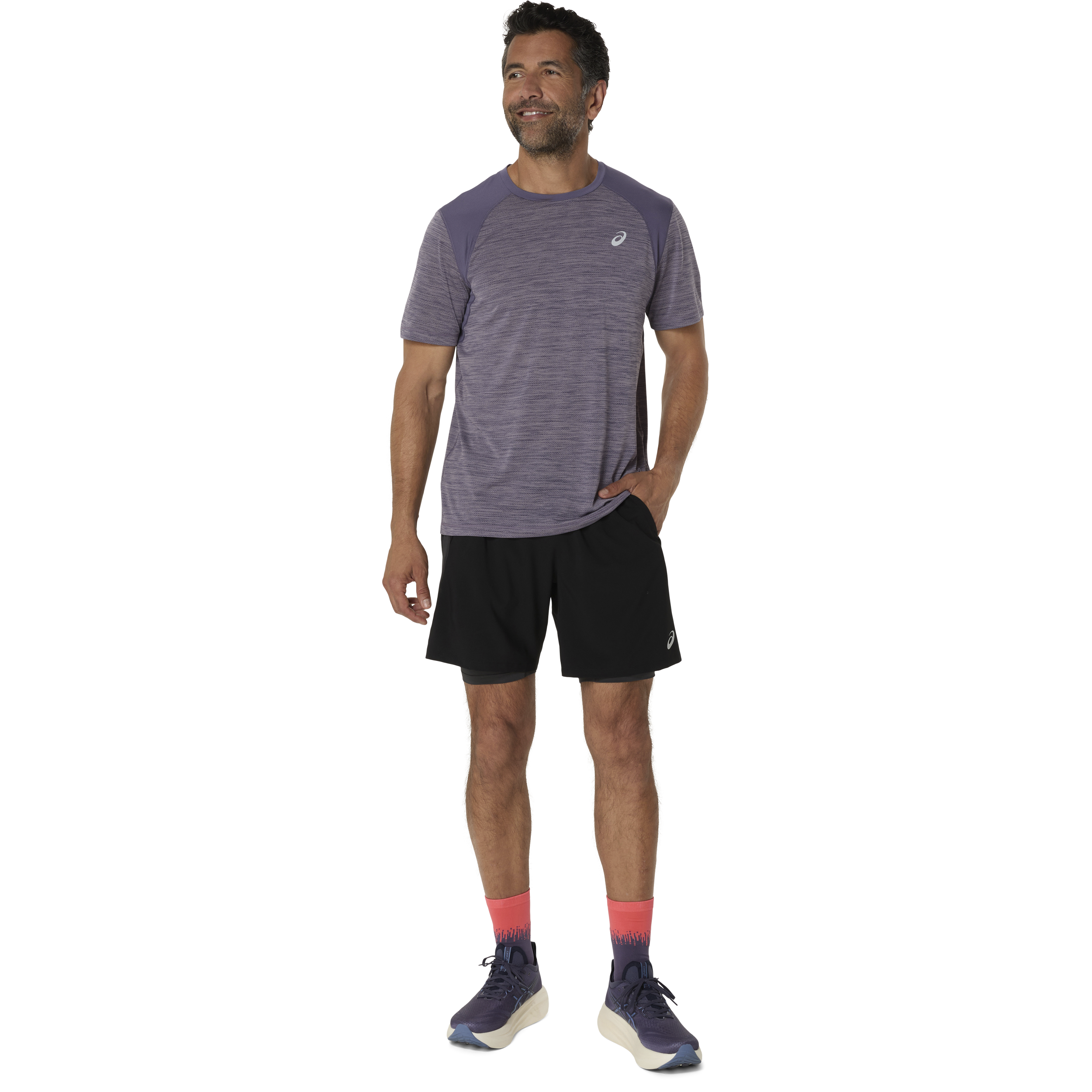 ASICS, ROAD 2N1 7IN SHORT