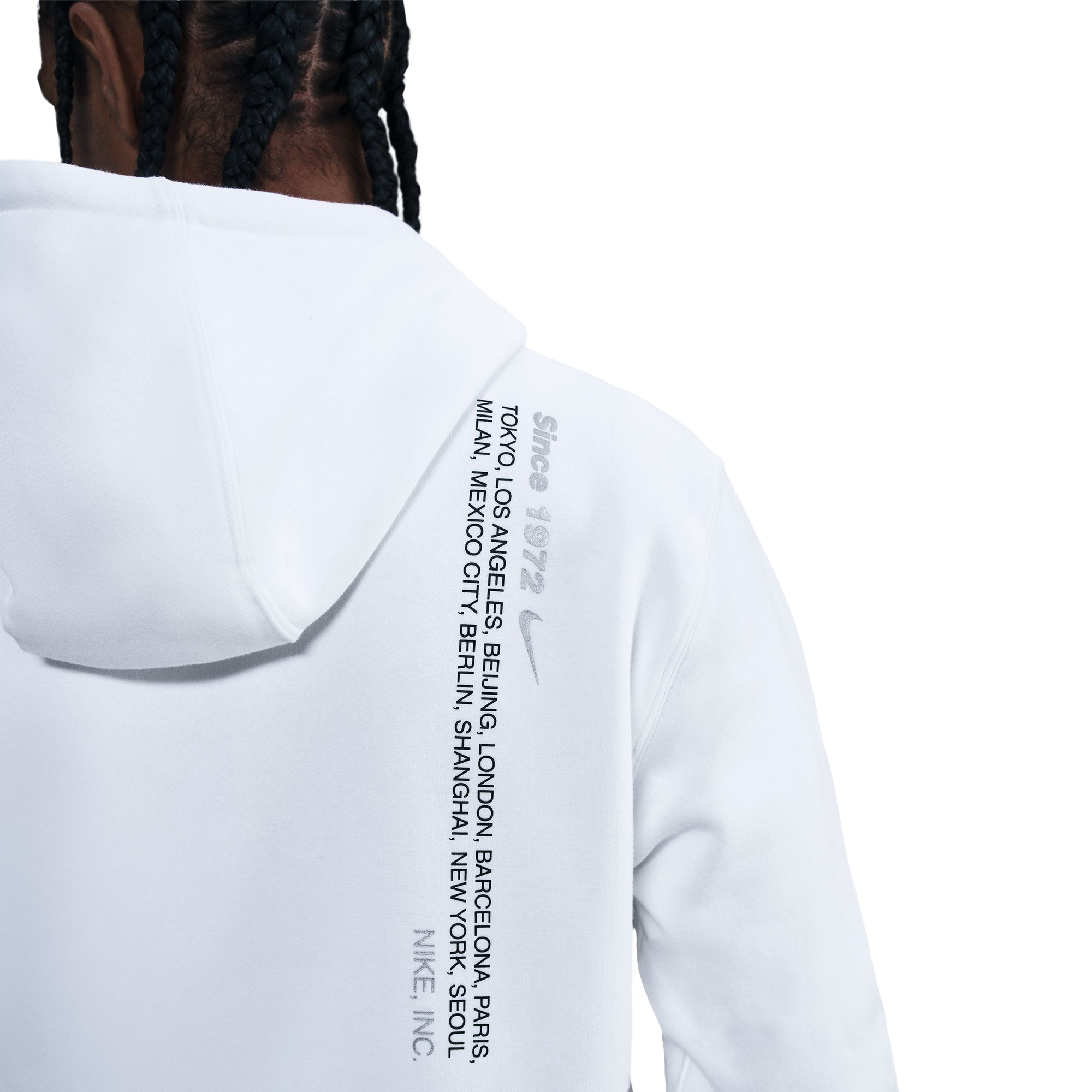 NIKE, M Club BB Pullover Hoodie Swoosh Sport