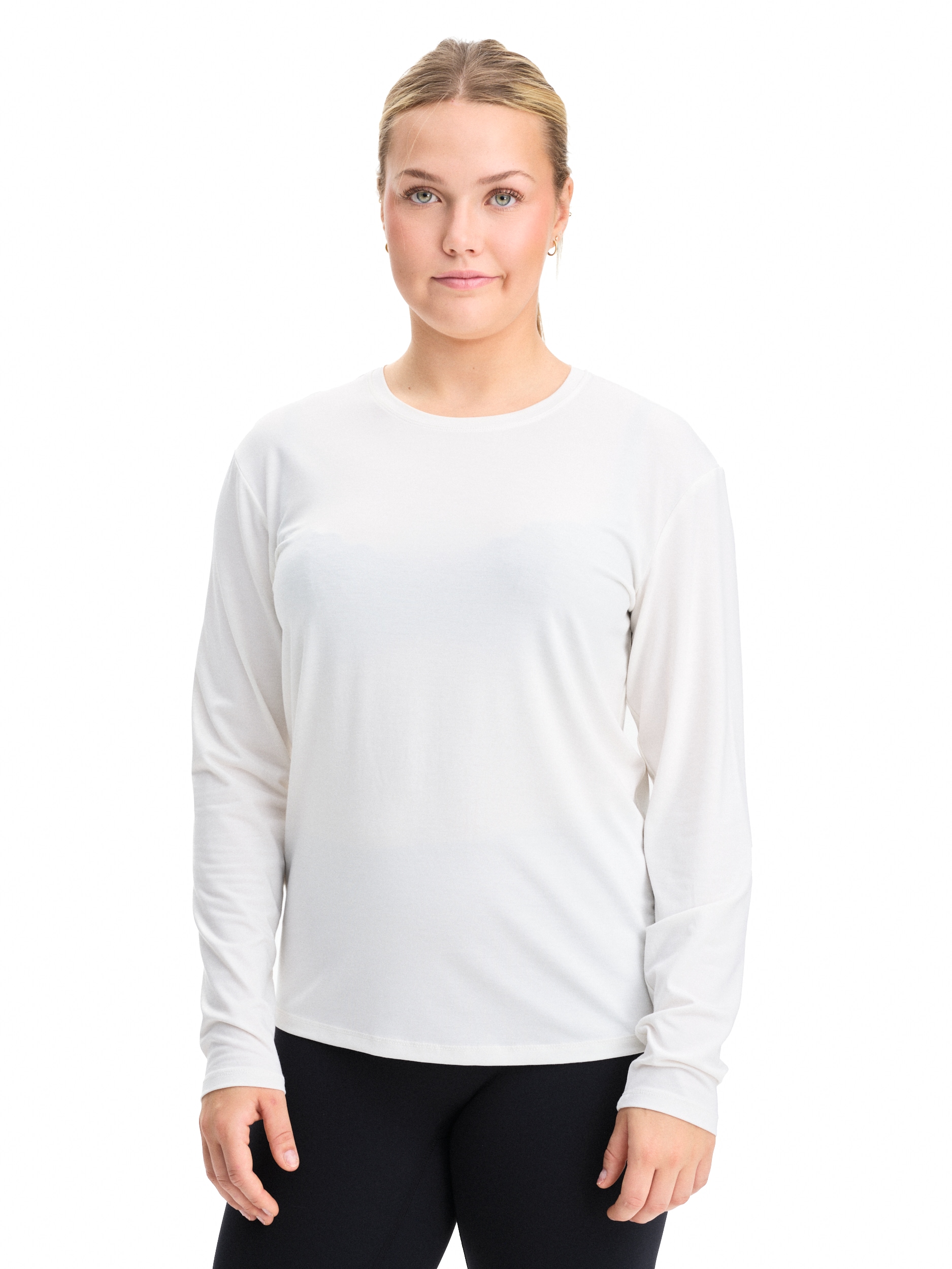 
GRATITUDE, 
LOOSE LONG SLEEVE W, 
Detail 1
