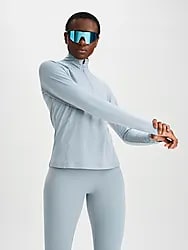 W RUN LIGHT HALF ZIP - SOFT POOL Model01 Small1x1