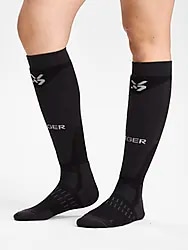 Core Wool Ski Sock - Black Model01 Small1x1