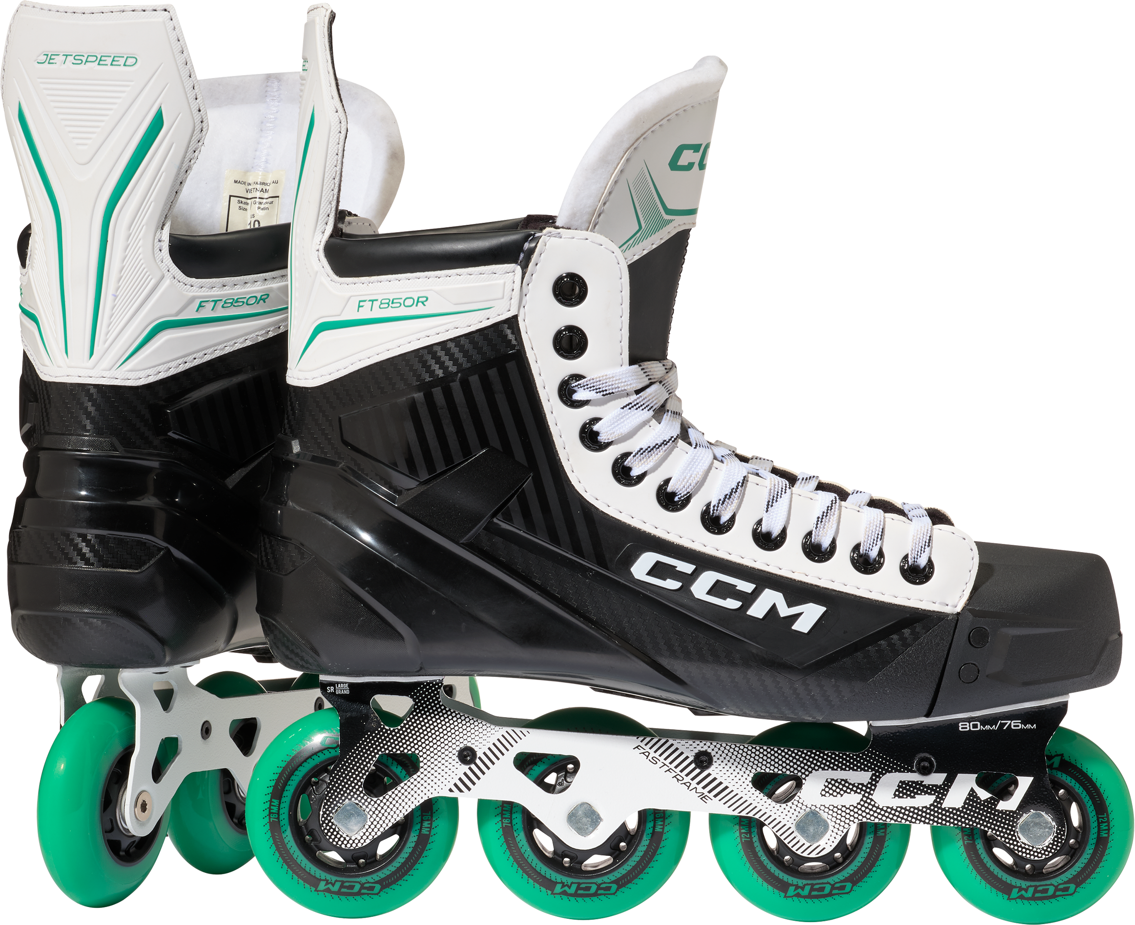 CCM, JETSPEED FT850 ROLLER SKATES IN