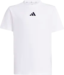 J SL TEE 160 - WHITE/BLACK Standard Small1x1