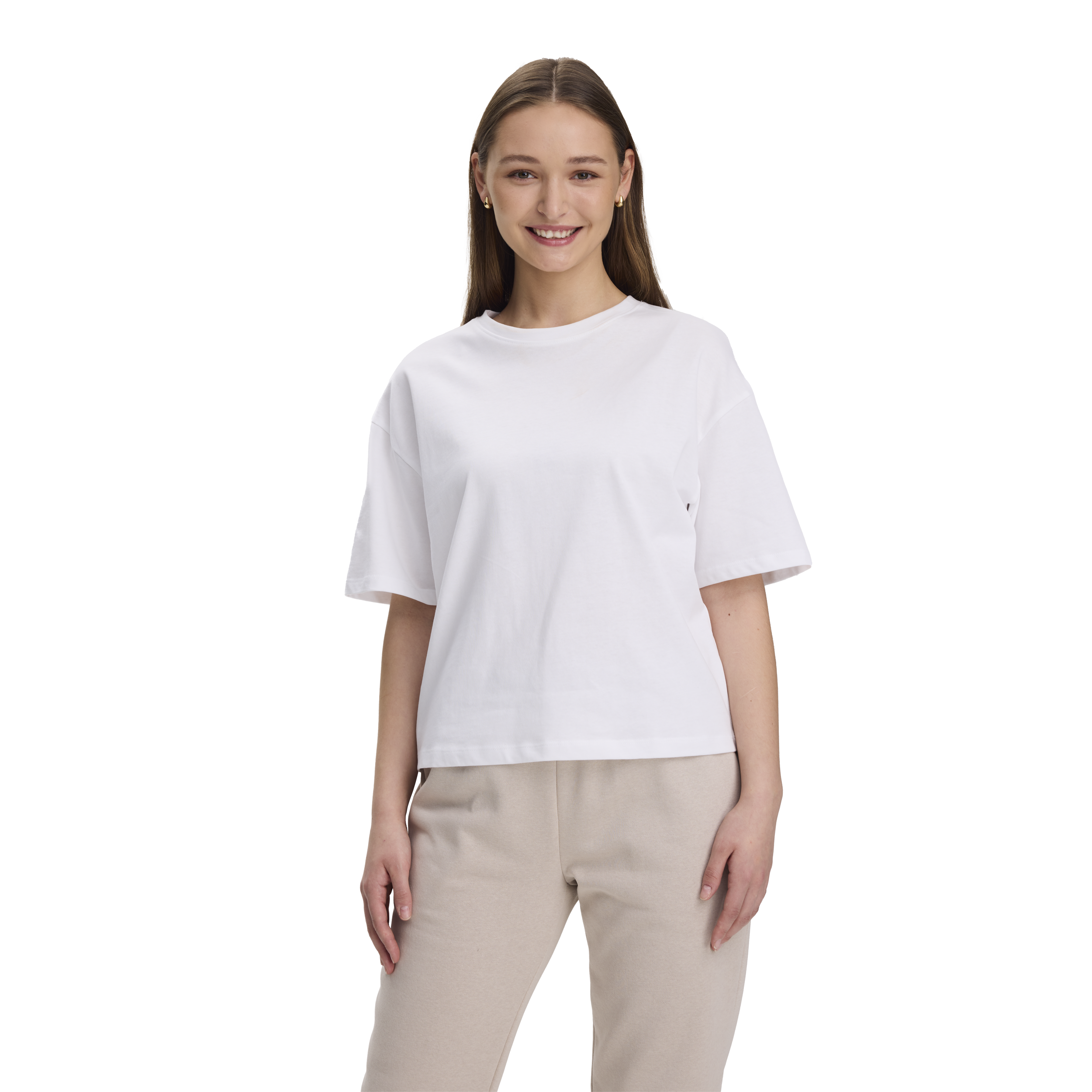 
TAKEOFF, 
Boxy Tee W, 
Detail 1
