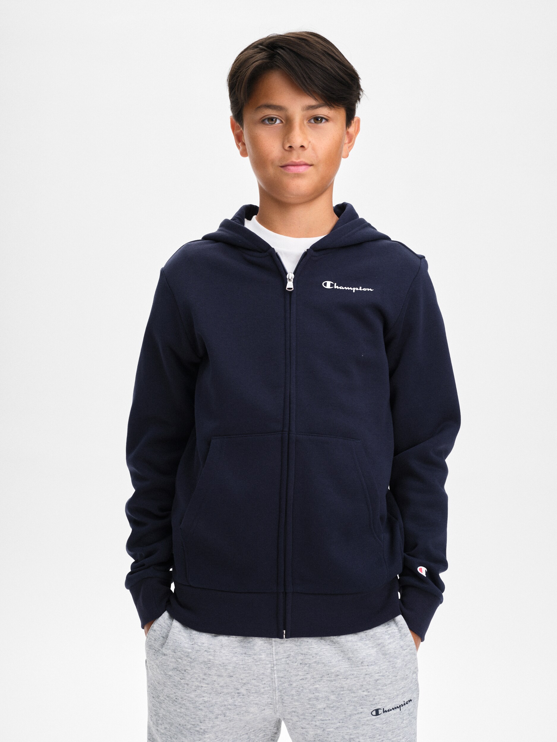 
CHAMPION, 
J HOODED FULL ZIP SWEATSHIRT, 
Detail 1
