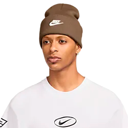 U Peak Beanie Tc Fut F24 L - Brown/white Model01 Small1x1