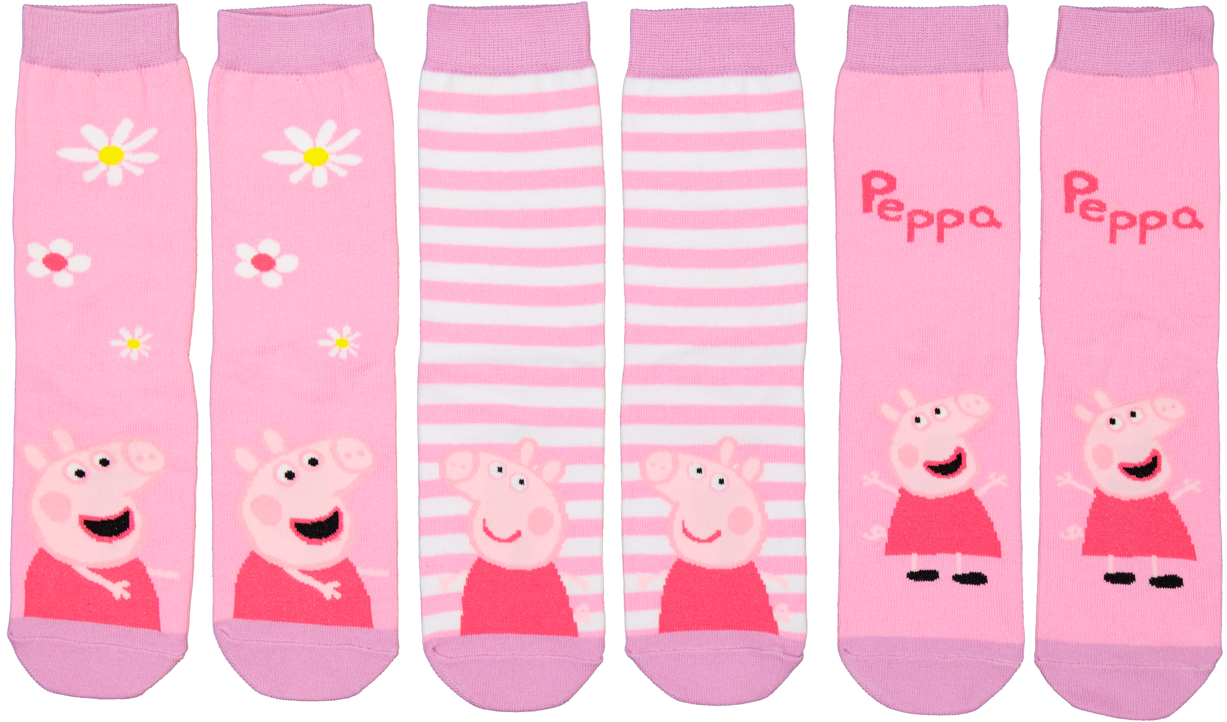 
HASBRO, 
Peppa Pig 3p Socks Jr, 
Detail 1
