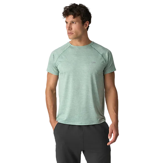375253104101 ICANIWILL M Training Mesh T-Shirt 375253104101 ICANIWILL M Training Mesh T-Shirt Model01 Detail