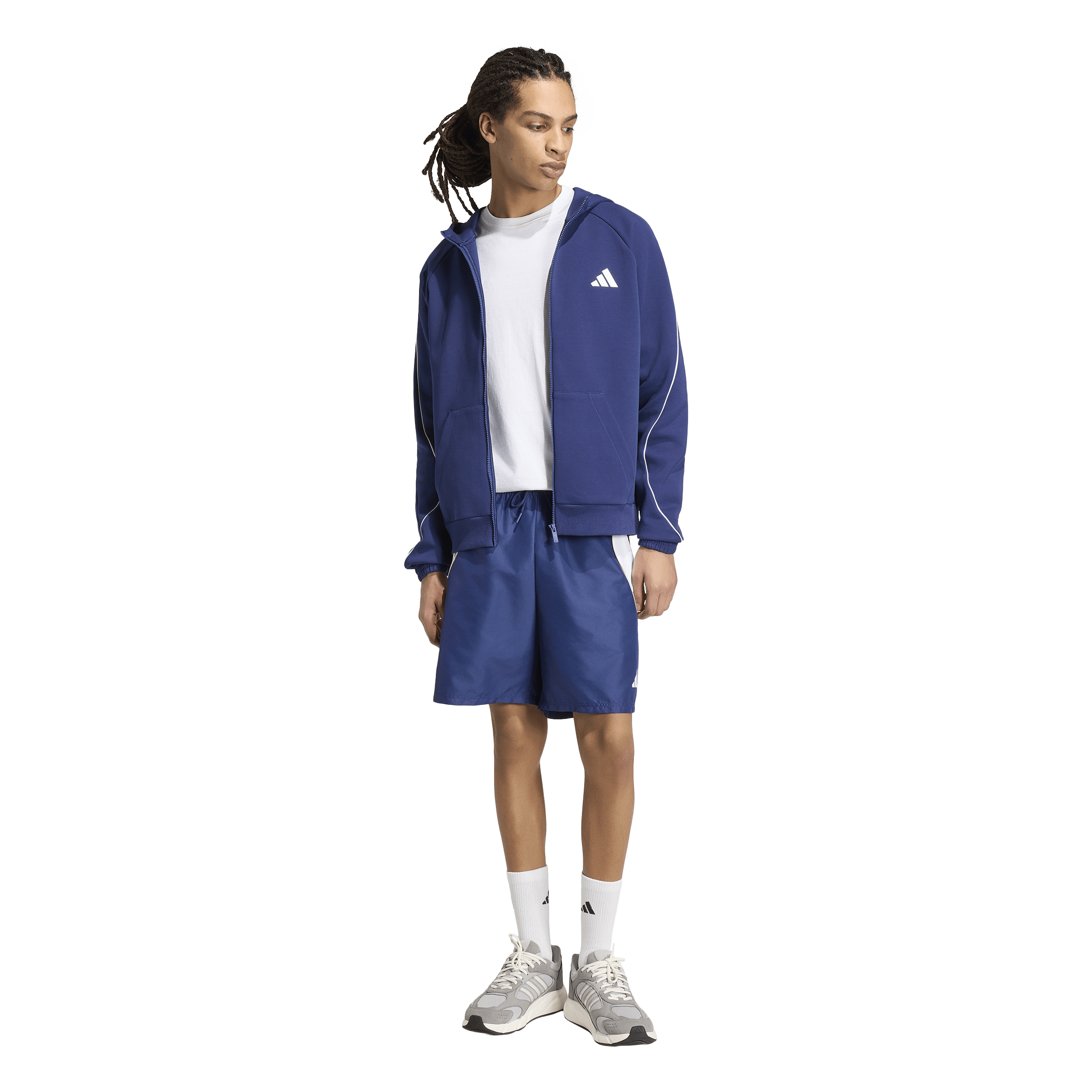 ADIDAS, M Stadium Small Logo Full-Zip Hoodie