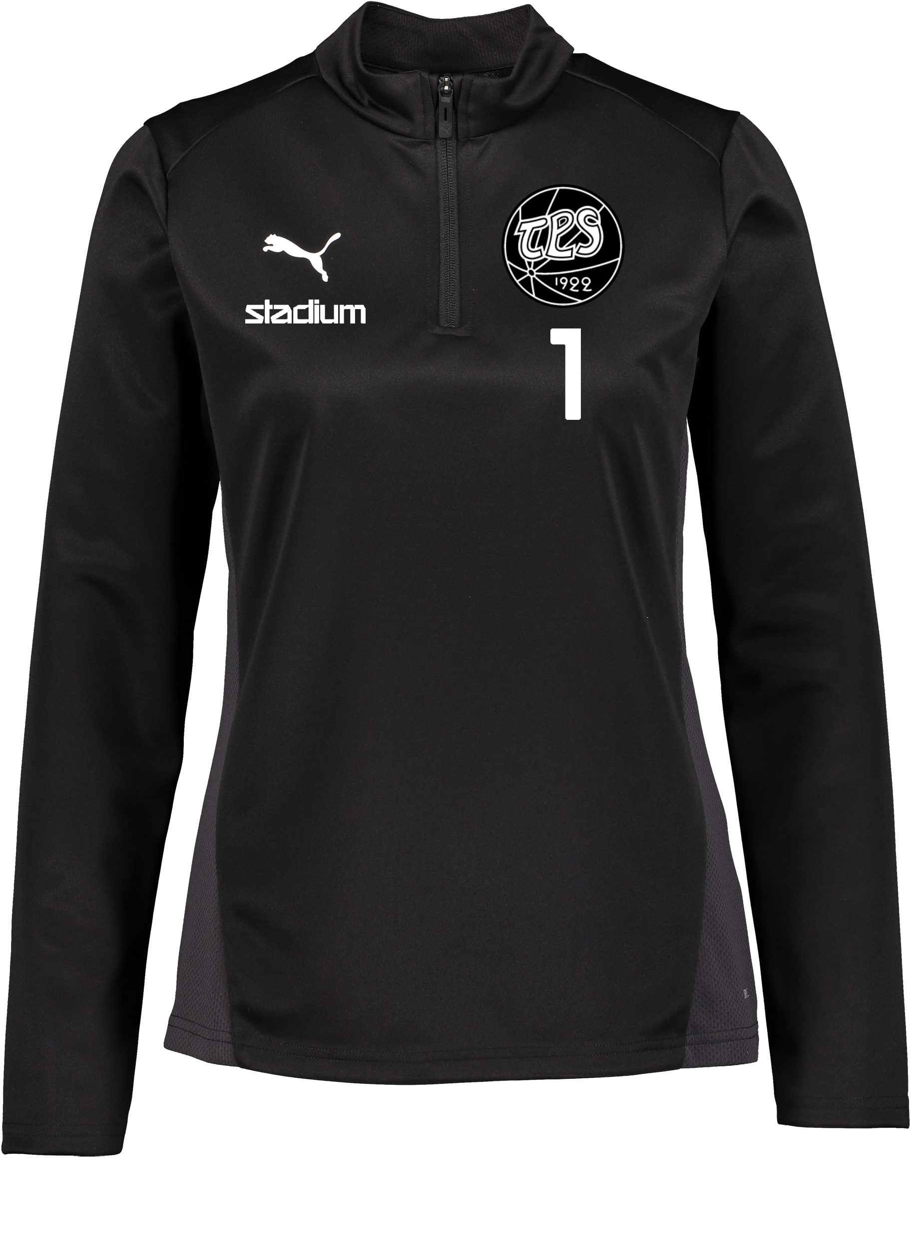 
PUMA, 
T Goal 1/4 Zip W, 
Detail 1
