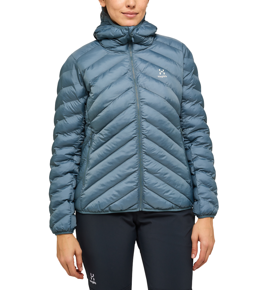 
HAGL&Ouml;FS, 
S&Auml;RNA MIMIC HOOD WOMEN, 
Detail 1
