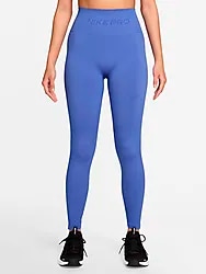 NIKE PRO SEAMLESS WOMEN'S HIGH-WAIS - SAPPHIRE Model01 Small1x1