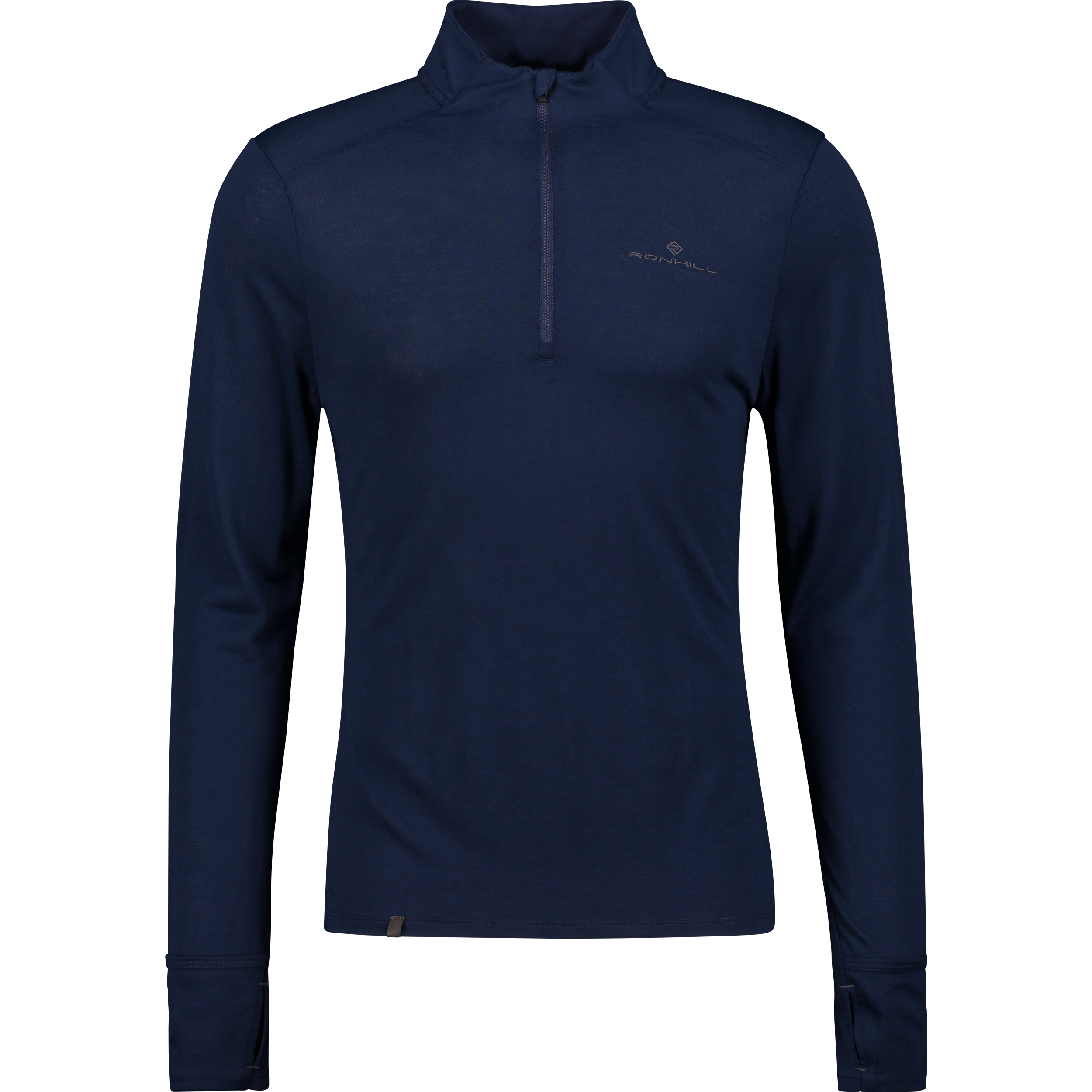 
RONHILL, 
Tech Merino 1/2 Zip, 
Detail 1
