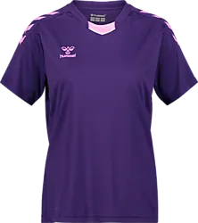 Core Xk Poly Jsy Ss W - Acai Standard Small1x1