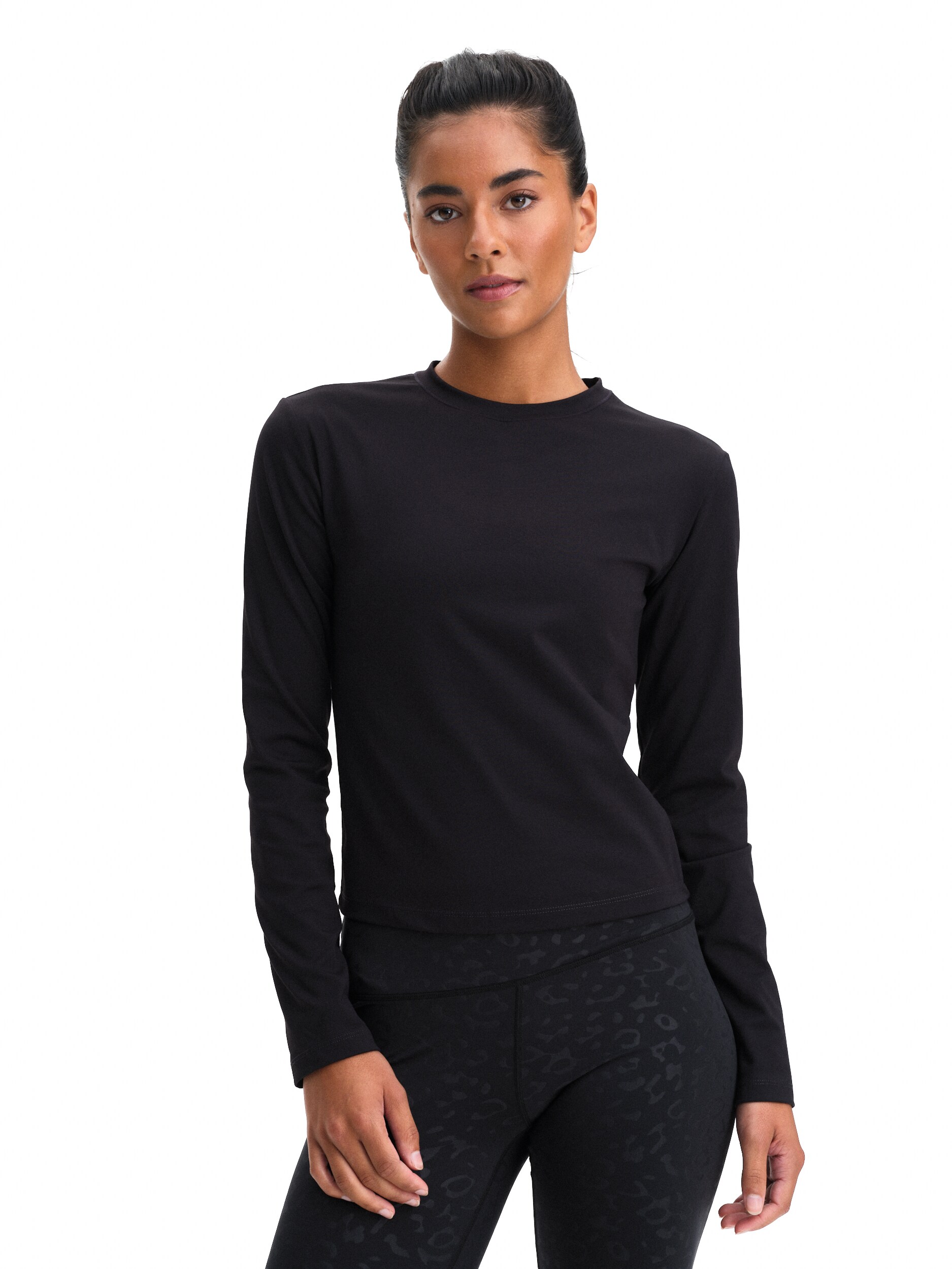 
DROP OF MINDFULNESS, 
BARE EASE LONG SLEEVE TOP, 
Detail 1
