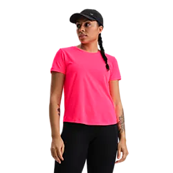 W Run Mesh Tee - Diva Pink Model01 Small1x1