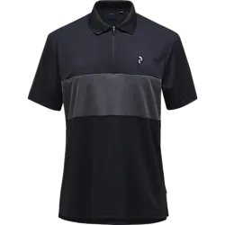401482101101 PEAK PERFORMANCE M Player Zip Polo 401482101101 PEAK PERFORMANCE M Player Zip Polo Standard Small1x1