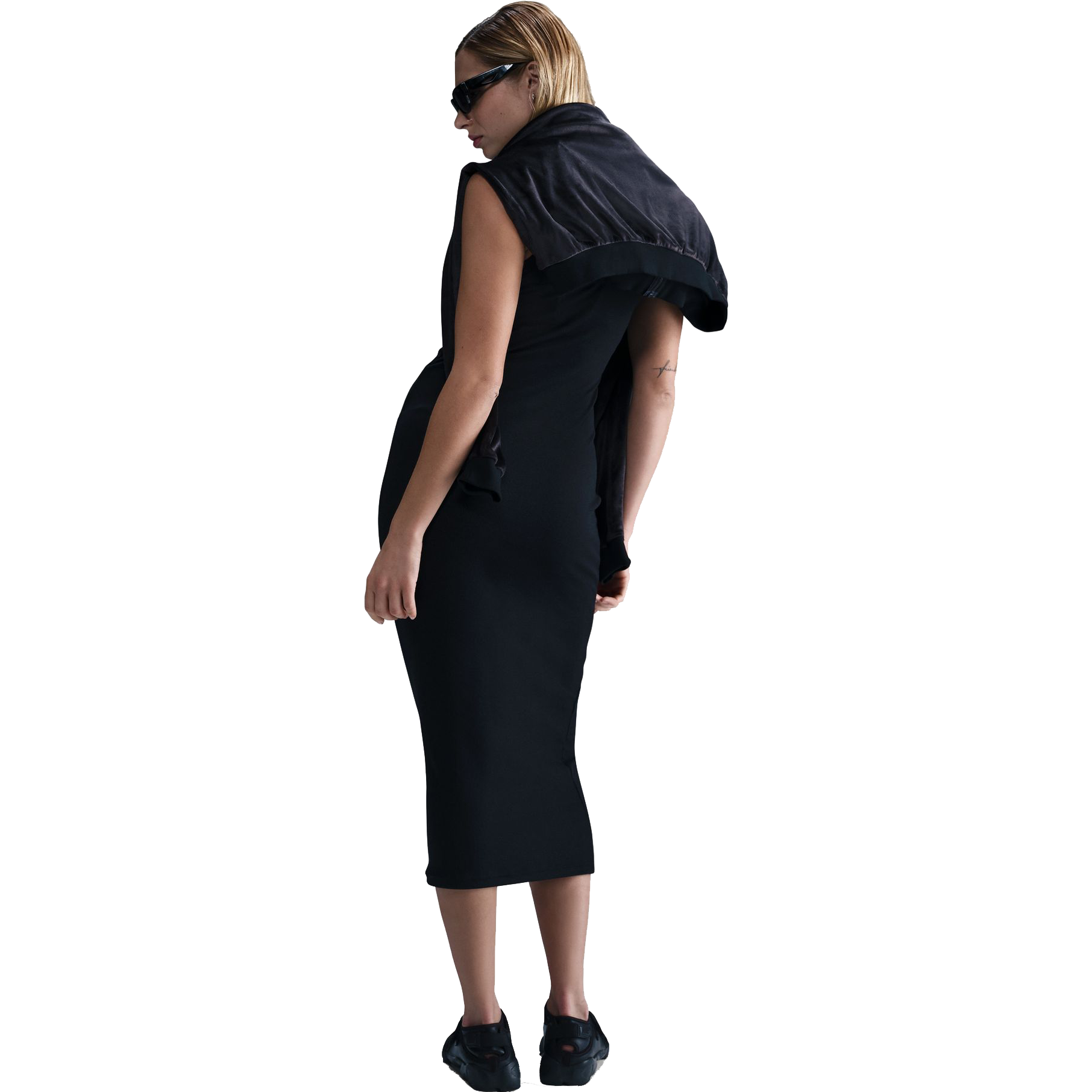 NIKE, W Chill Knt Mrib Tnk Dress