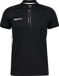 Pro Ctrl Impact Polo - Black/White Standard Small1x1
